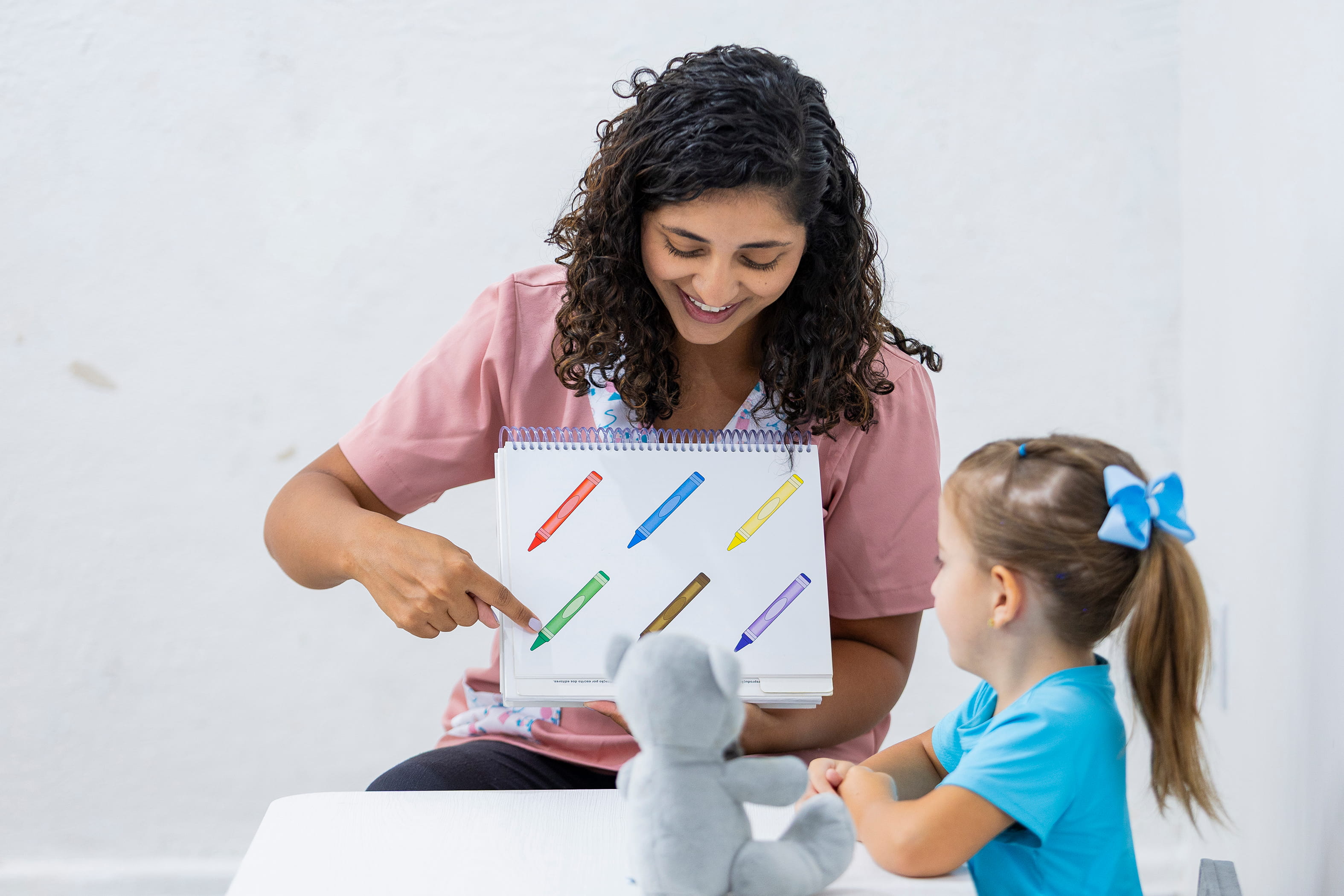 Atendimento infantil no Senses